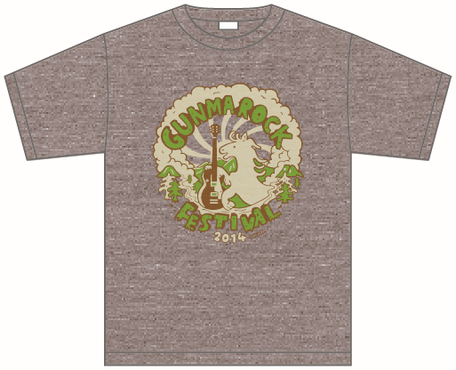 Potzkun × GRF ナチュラルTシャツ ブラウン